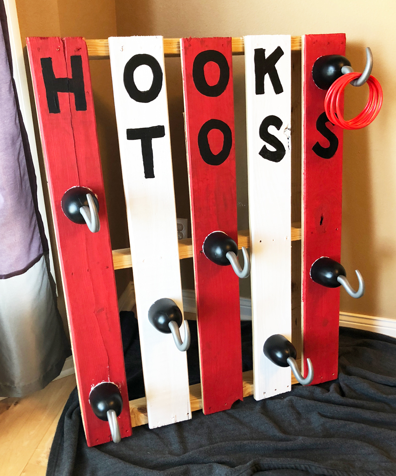 Pirate Hook Ring Toss Game