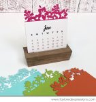 Calendar Crafting – Mini Desk &amp; 5×7 | Taylored Expressions Blog