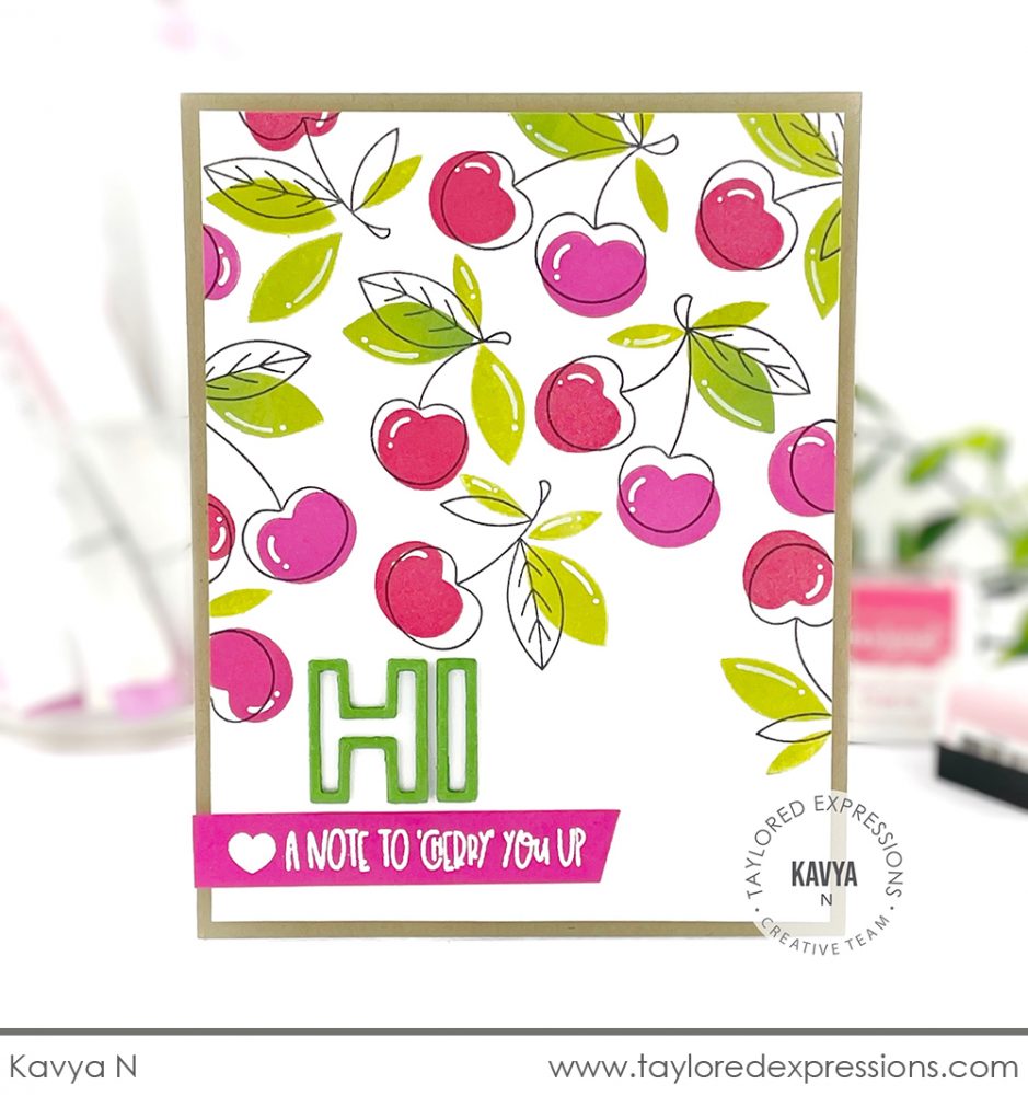 More Inspiration Using the NEW Very Cherry Craft Kit! | Taylored 