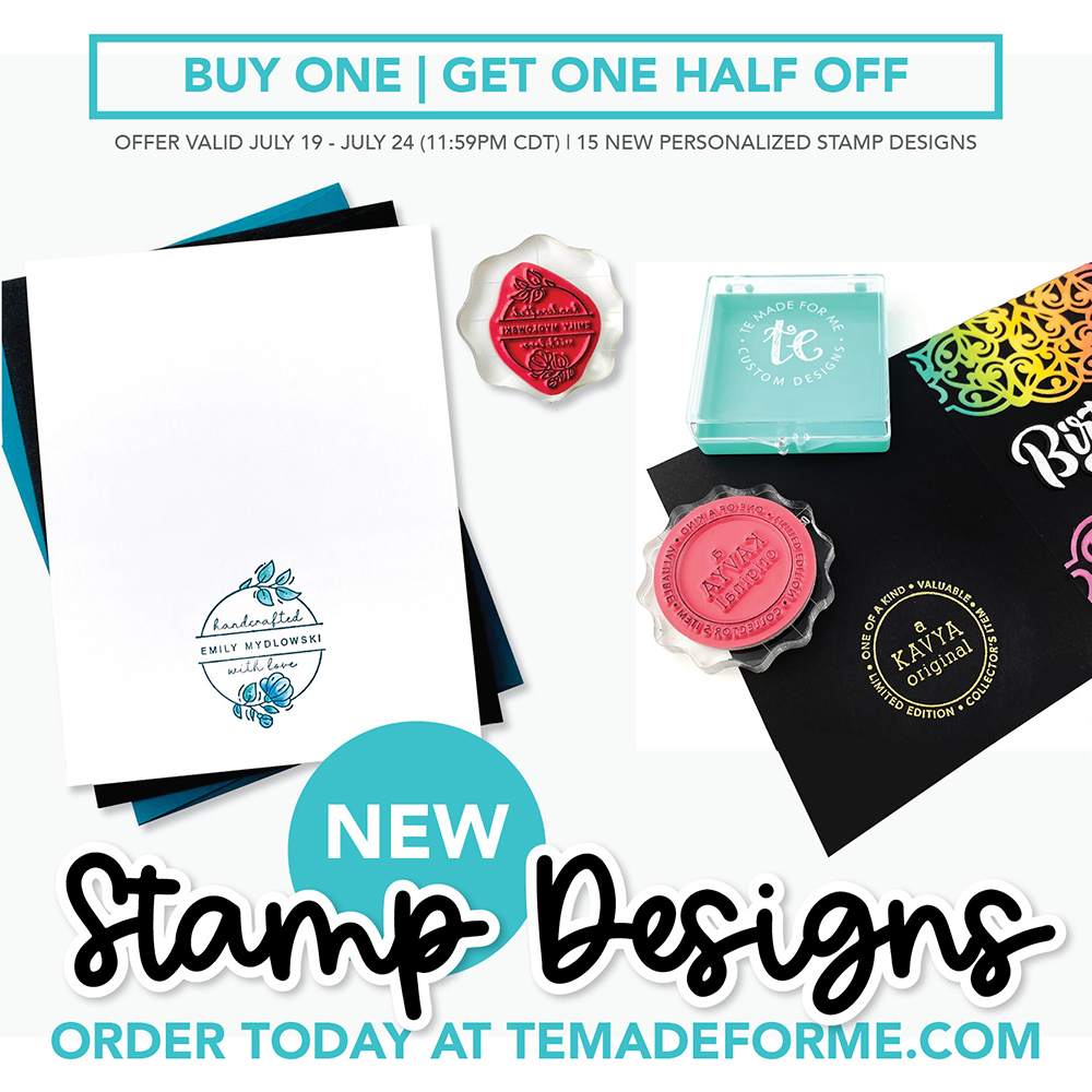 TE Made for Me – NEW Designs Available NOW!