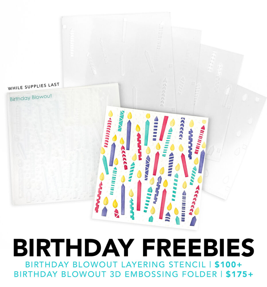 Freebies for party supplies