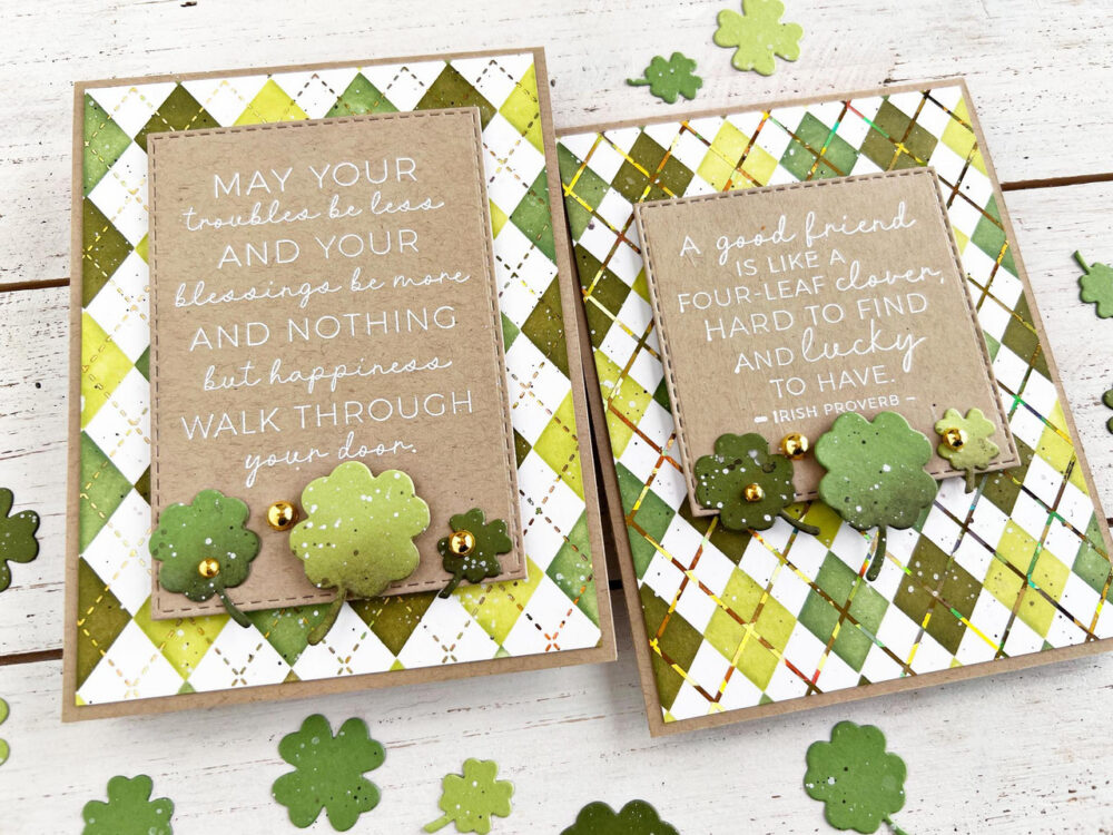 Argyle St. Patrick's Day card with Another Irish Blessing